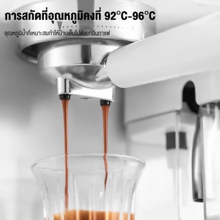 Sohef ประกัน1ปี เครื่องชงกาแฟอัต ใช้ในครัวเรือน หน้าจอสีอัจฉริยะ โฟมนมอัตโนมัติแรงดันสูง เครื่องชงกาแฟ all-in-one