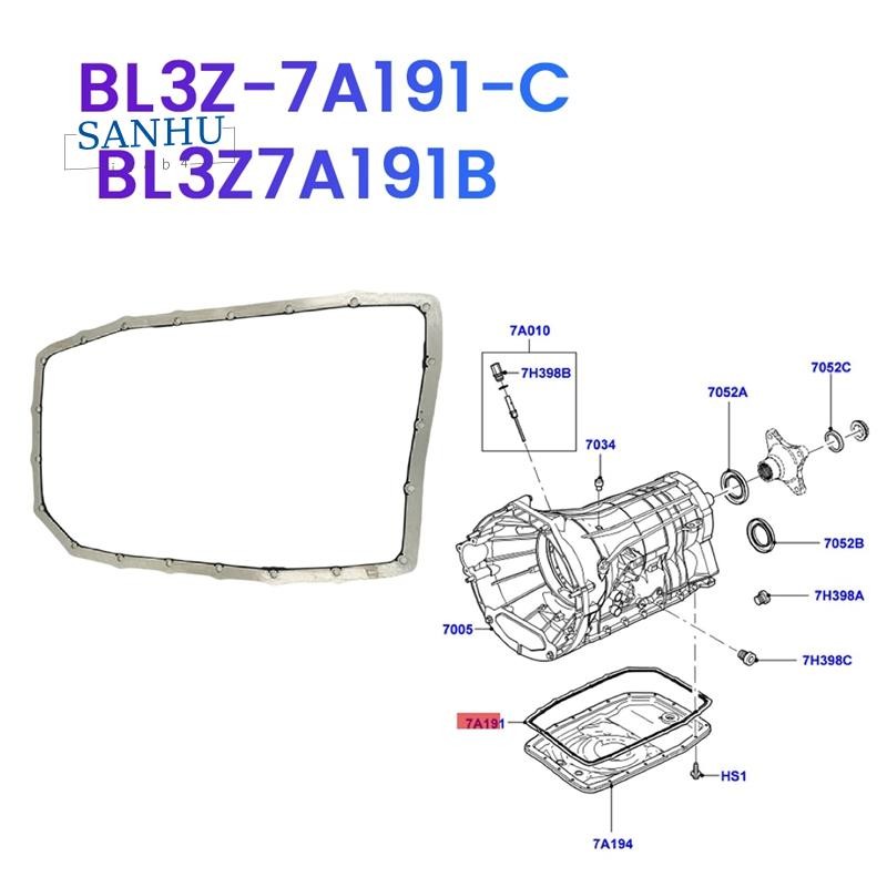 ปะเก็นแพนเกียร์อัตโนมัติ BL3Z-7A191-C สําหรับ Explorer Expedition BL3Z7A191B