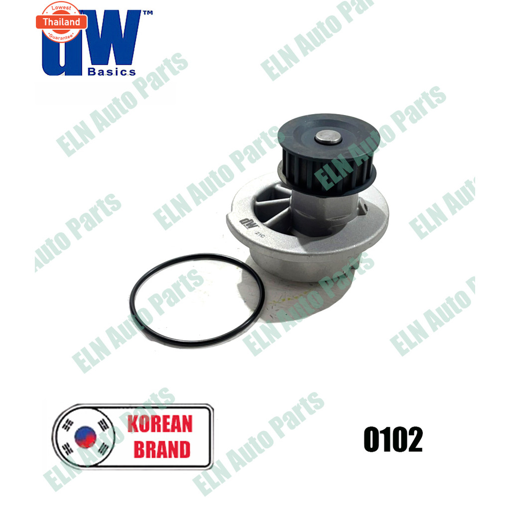 ปั๊มน้ำ water pump โอเปิล OPEL Astra 1.6i 8v year 1992-1998, Corsa B 1.4i year 1993-2000 C14NZ
