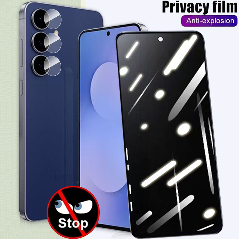 s25fe GLASS For Samsung Galaxy S25 FE 5G S731B/DS s25fe S 25FE Samsung25FE Privacy Tempered Glass Fu