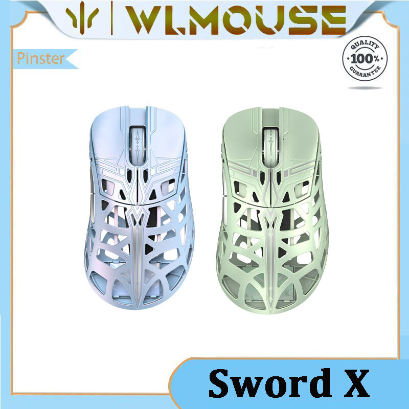 WLMouse Sword X Animation Co เกมโลหะผสมแมกนีเซียมน้ําหนักเบาของแบรนด์และเมาส์ Esports