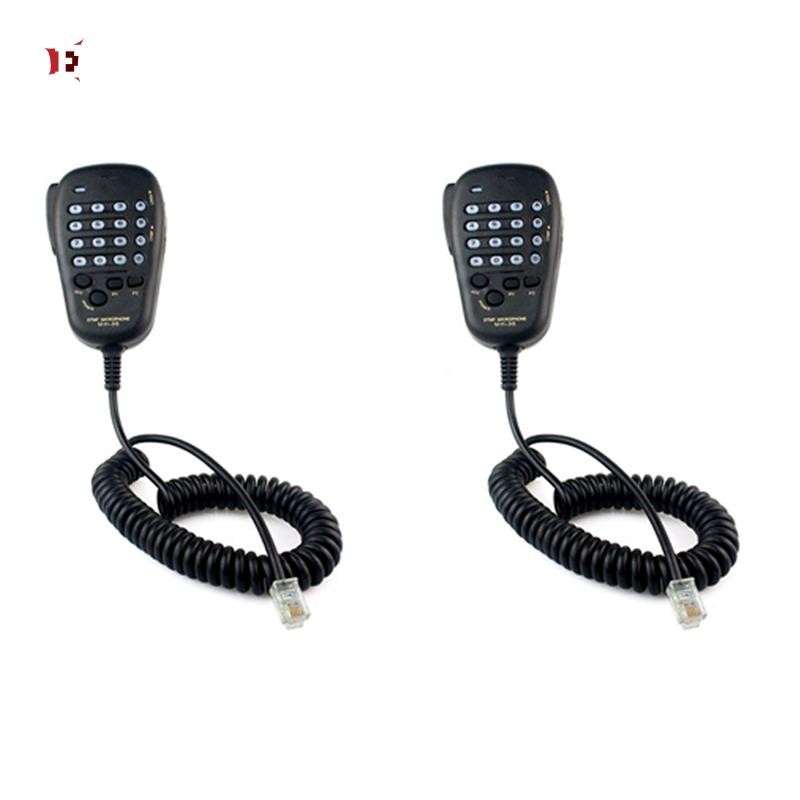 [setlla_wollaston.th]2X -36 DTMF ลําโพงไมโครโฟนไมโครโฟนไมโครโฟนสําหรับ FT-2600M FT-8000R FT-3000M วิ