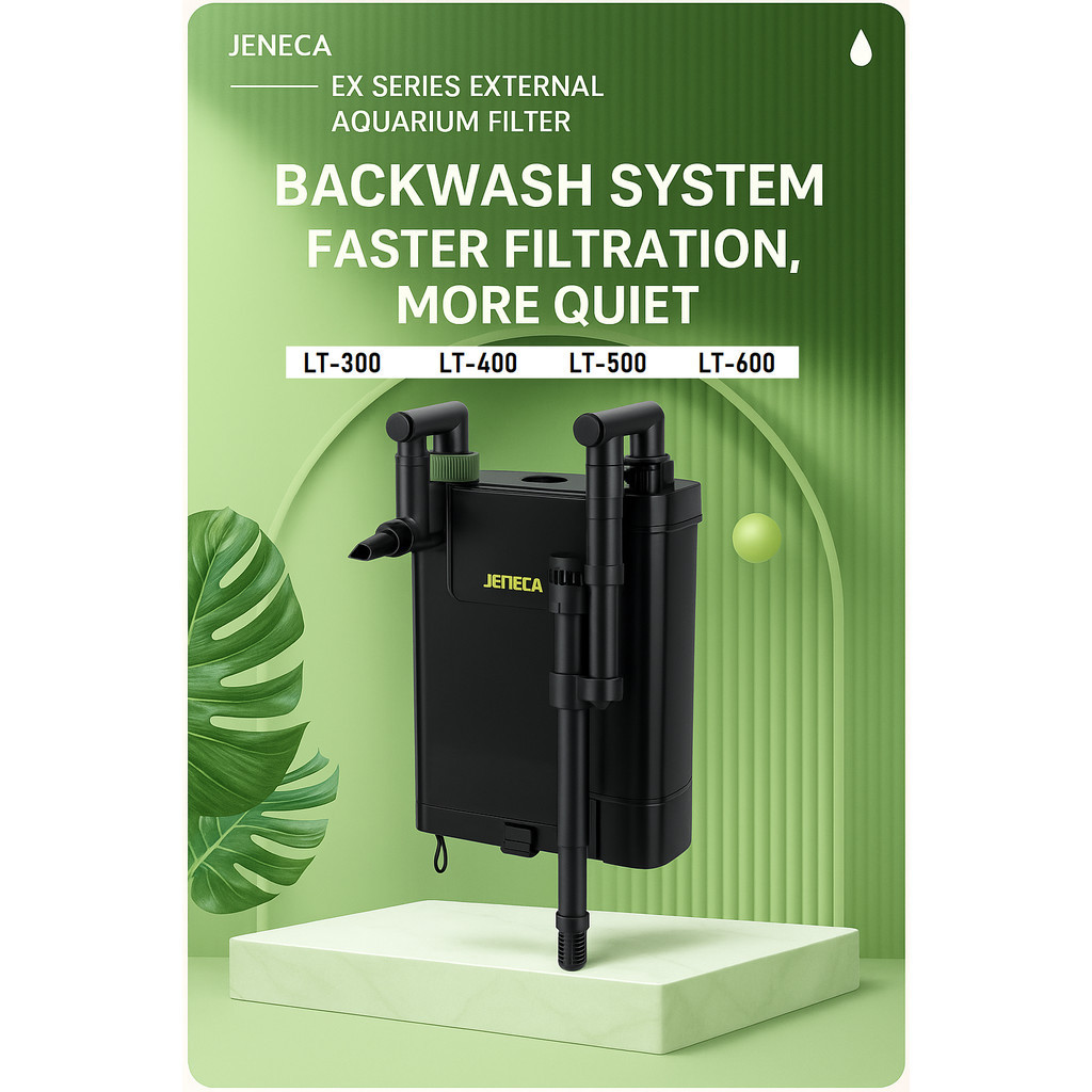 JENECA HANGING AQUARIUM FILTER HOB LT-300 LT-400 LT-500 LT-600 กรอง akuarium pam penapis พิพิธภัณฑ์ส