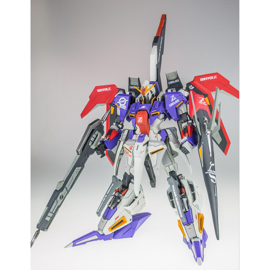 1/72 HYPER ZETA Gundam Z Gundam GK OEM ผลิตภัณฑ์สําเร็จรูประบายสีแม่พิมพ์สีขาว MG