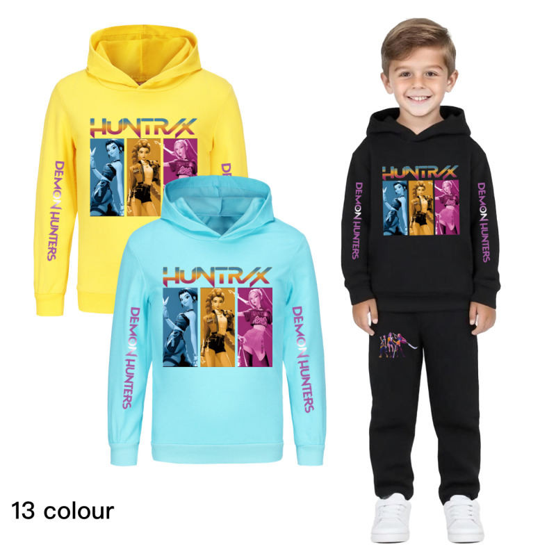 k pop demon hunter  hoodie for kids K3.