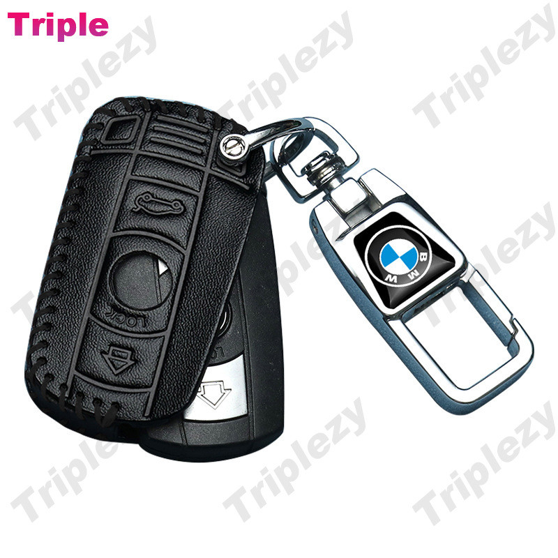 หนังปลั๊กเริ่มต้นกุญแจรถ Fob Shell ผู้ถือพวงกุญแจสําหรับ BMW 1 3 5 6 Series X1 X3 X5 X6 Z4 E81 E83 E84 E87 E82 E89 E90 E91 E92 E93 E60 E65 E61 E66 E64 E63 E66 E64 E66 E66 E64 E65 E66 E66 E66 E64 E71 E72 - รูปที่ 5