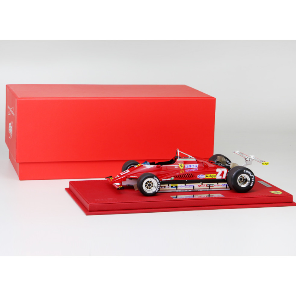 BBR อิตาลี 1: 18 Ferrari 126C2 F1 โมเดลรถจําลองสูตรหนึ่ง