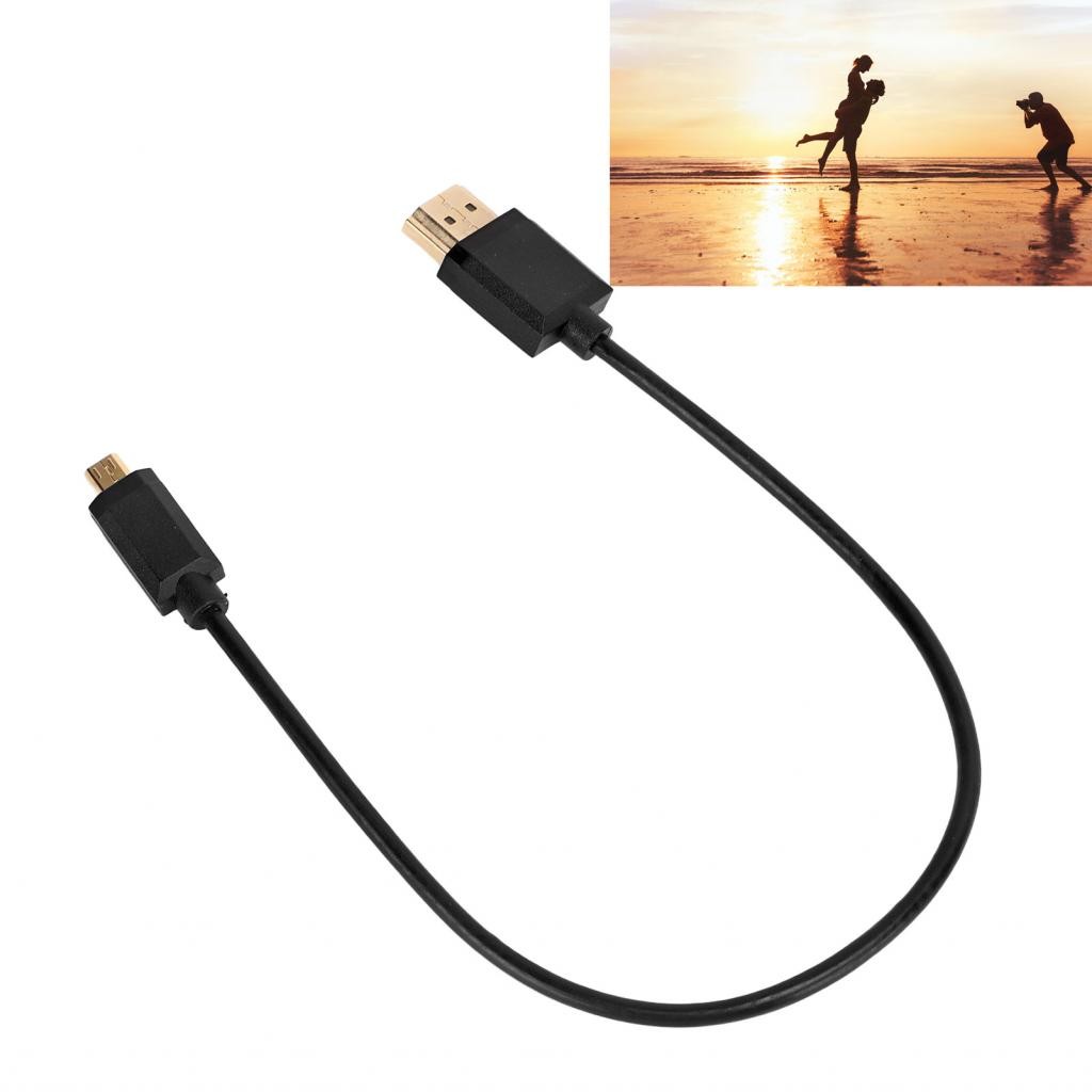 Ropa888-ph RASTKY HD มัลติมีเดียอินเทอร์เฟซสาย Micro A ถึง D Two Way 2.0 10.2Gbps 4K 2K 60Hz 0.6m 1.