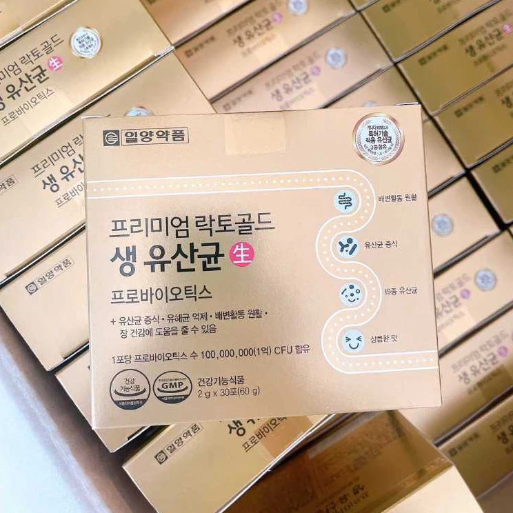[ ของแท้ ] llyang Premium Lacto Gold Probiotics 30 ซอง อิลยาง แลตโตฟิต - รูปที่ 2