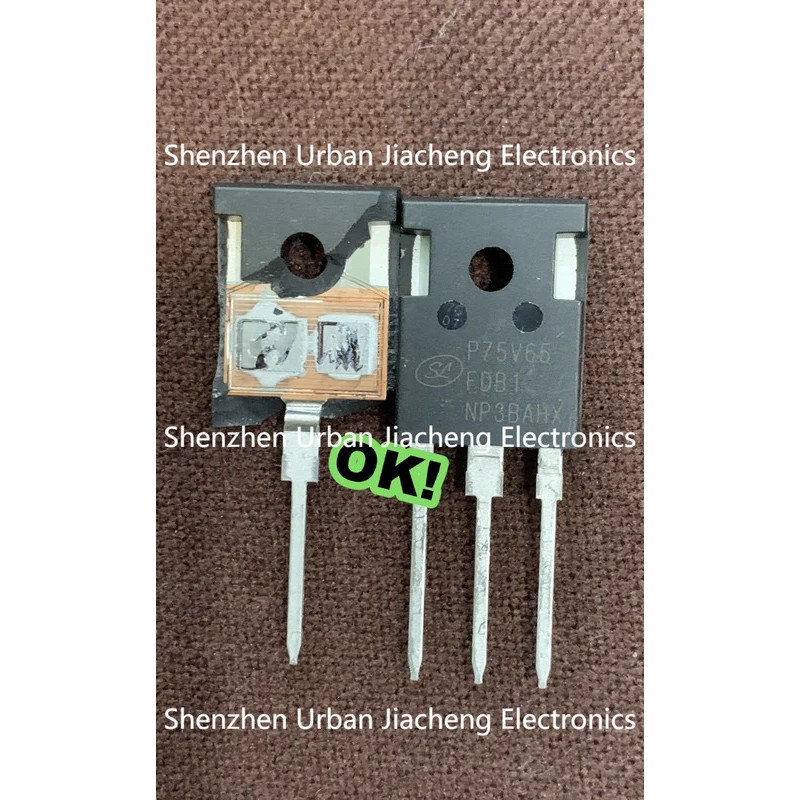 5 ชิ้น/ล็อต P75V65FDB1 ใหม่ 75A 650V TO-247 High Power MOSFET MOS IGBT ทรานซิสเตอร์รับประกันคุณภาพ