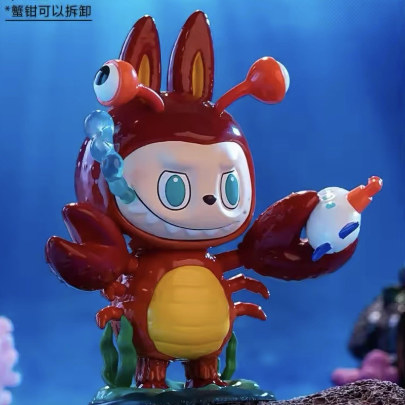 ฟิกเกอร์ POP MART Labubu THE MONSTERS Kaiju Series ของแท้ [ปูขนาดใหญ่ ]