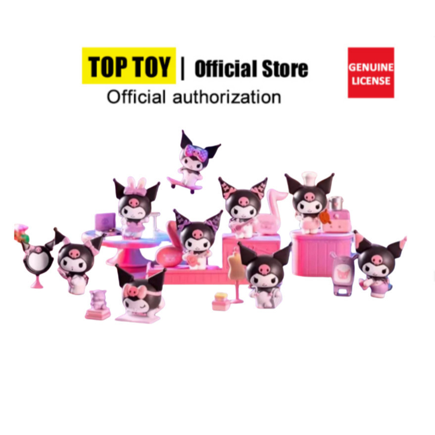 TOPTOY Sanrio Kuro Fun Rhapsody Series Mystery Box รูปของขวัญเครื่องประดับ FemaleHT99 JVJL