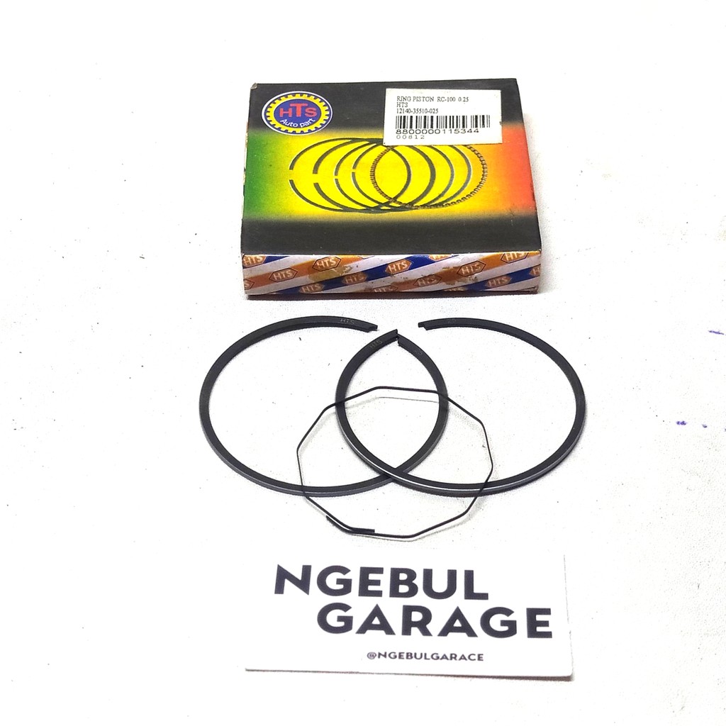 ลูกสูบแหวน RC100 RC 100 OS25 SUZUKI 12140 35510 025 HTS