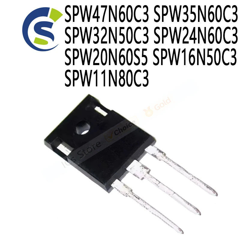 5PCS 47N60 47N60C3 35N60C3 24N60C3 20N60S5 SPW47N60C3 SPW35N60C3 SPW32N50C3 SPW24C3 SPW20C3 SPW12S3 