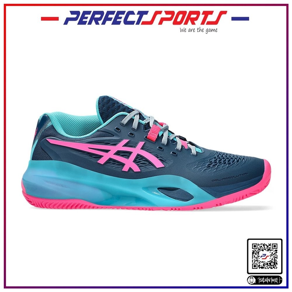 GEL-RESOLUTION X PADEL COURT SHOES Mako Blue/Hot Pink