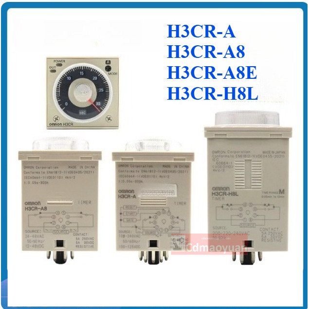 Omron Solid State Timer H3CR-A H3CR-A8 H3CR-A8E H3CR-H8L