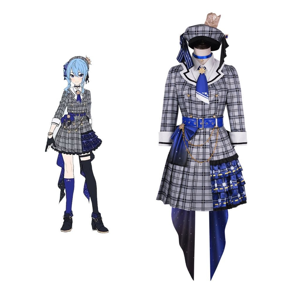 Hoshimachi Suisei Hololive VTuber Cosplay Sheet Songwear Style