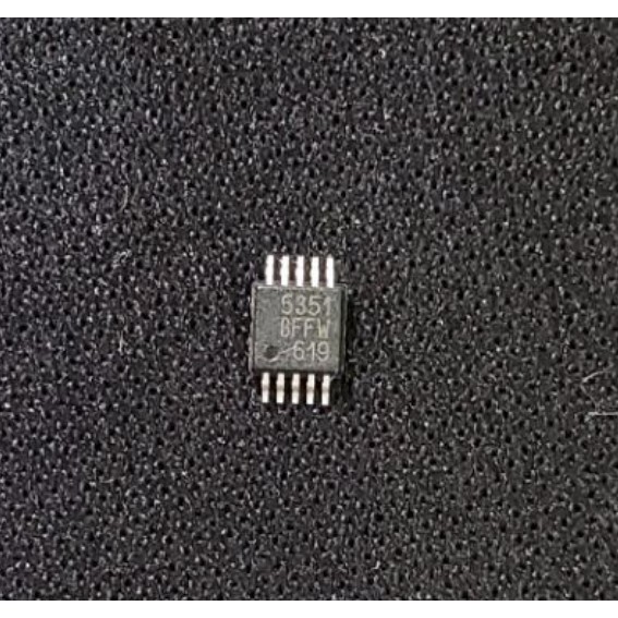 [Changsheng] SI5351A-B-GTR Silk Printing: 5351 SI5351A-A-GTR MSOP10 Patch