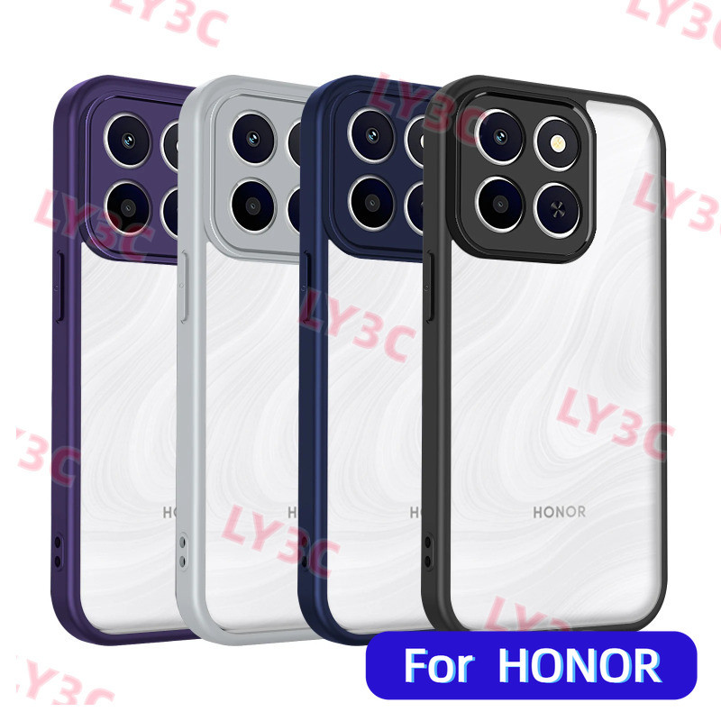 COD สําหรับ Honor X6C กรณี Honor X7C เคสโทรศัพท์ Honor X8C Honor 200 สมาร์ท Frosted ผิวรู้สึกกล้อง L