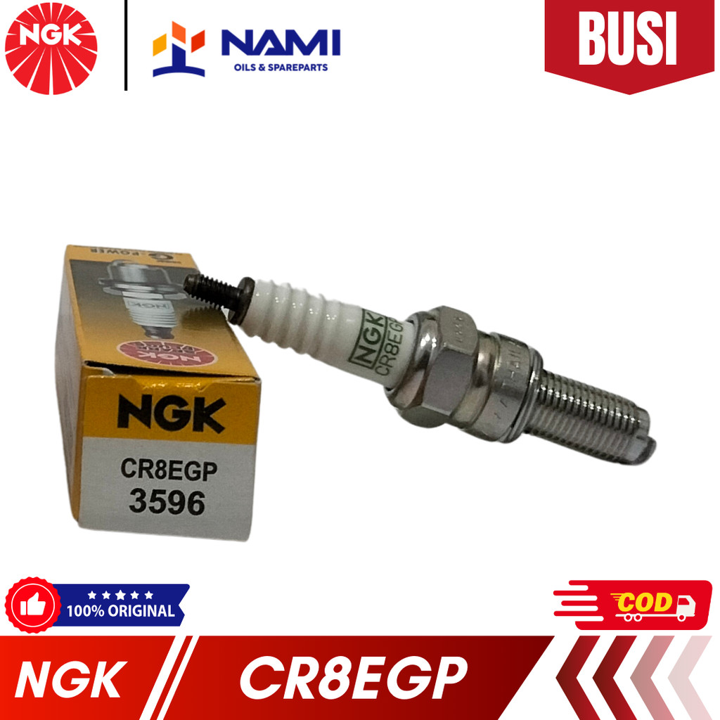 *NGK CR8EGP / CR8EGP (G-POWER)* หัวเทียนมอเตอร์ไซค์ - ของแท้