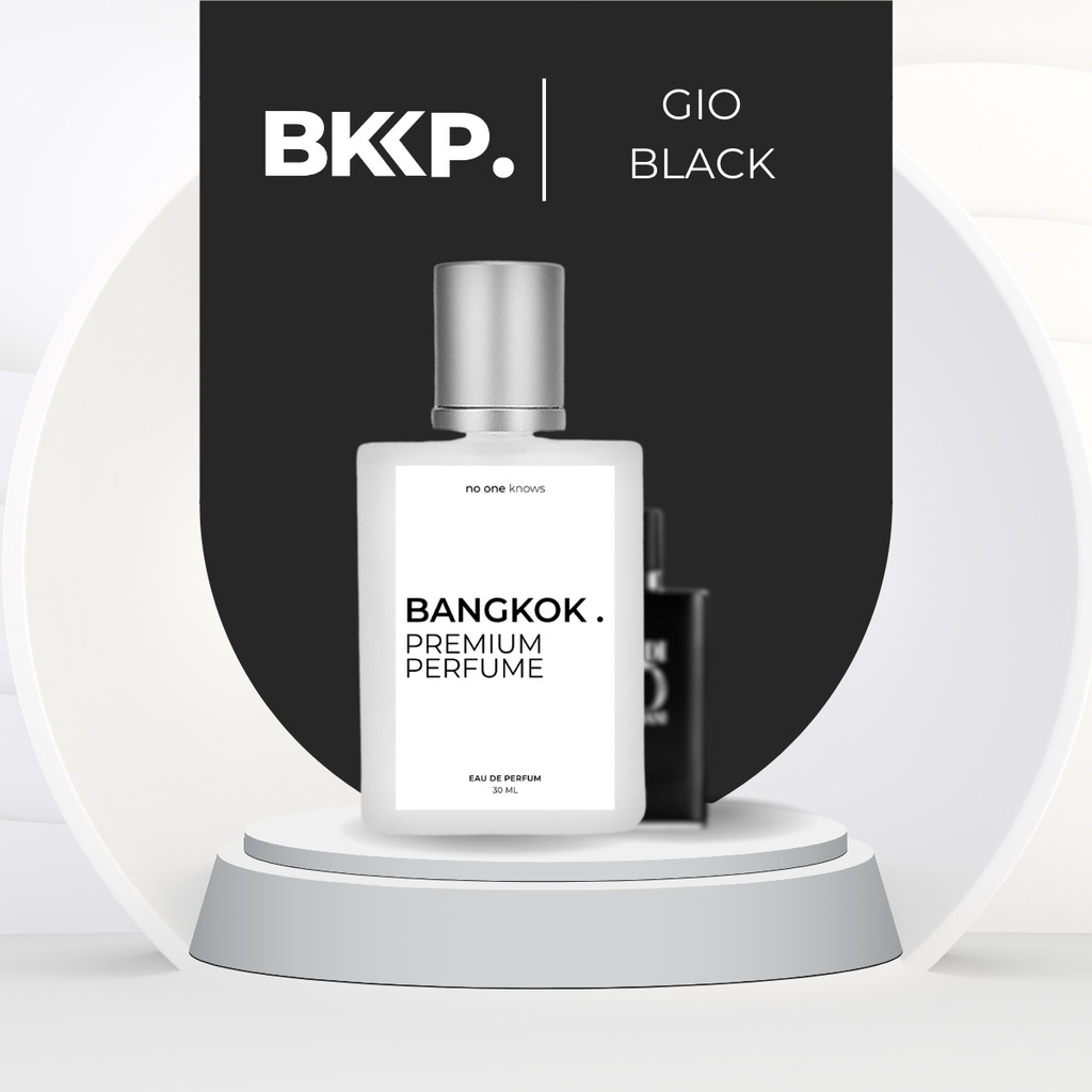 GIO BLACK น้ำหอม BKKP. น้ำหอมดุ๊ป น้ำหอมเทียบ 1:1 ติดทน ไม่โป๊ะ จิออจิโอ้ แบล็ค EDP [เกรดดีที่สุด]