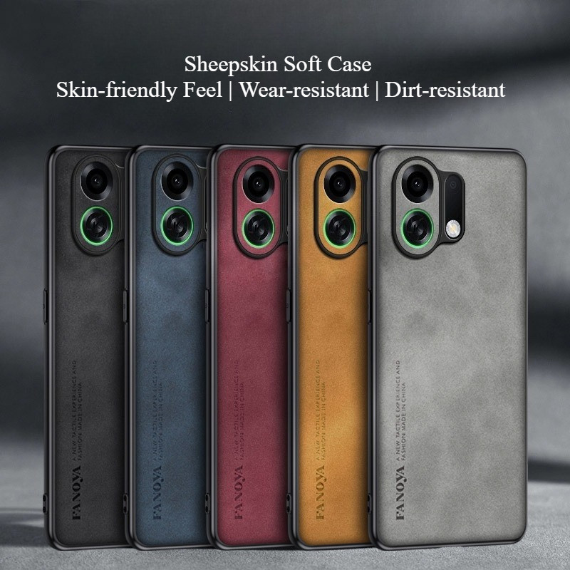 OPPO A6 Pro 5G 4G หรูหราหนังแกะหนังสําหรับ OPPO A6i A6 Max GT A5 ค้นหา X9 Pro K13X K13 Turbo Pro Sim