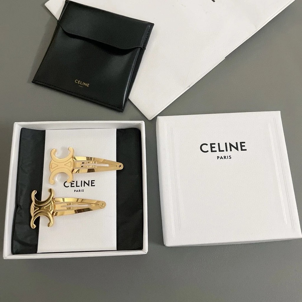 212183[กิ๊บติดผม CELINE Golden Arc de Triomphe]
