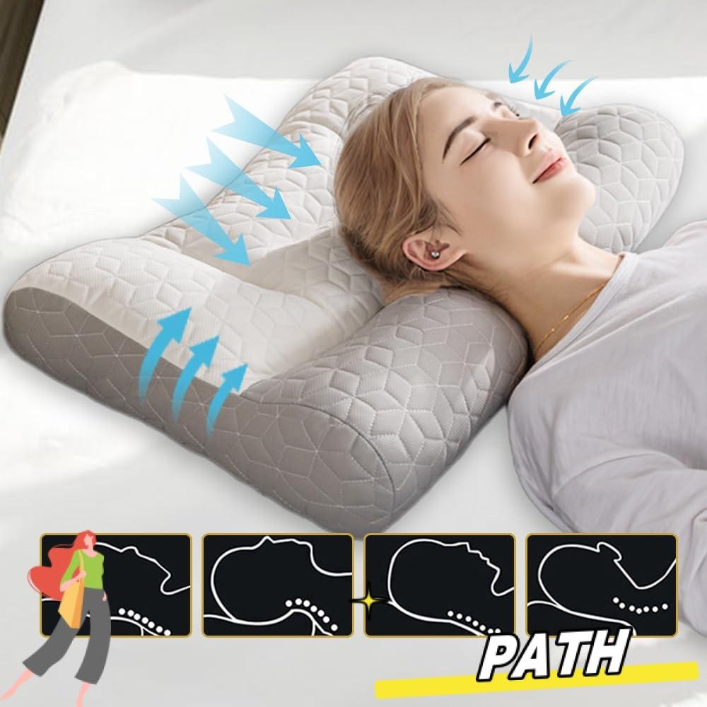 หมอนนอนหลับลึกออร์โธปิดิกส์ นวดคอมากกว่าลดอาการ Apnea และรองรับตามหลักสรีรศาสตร์