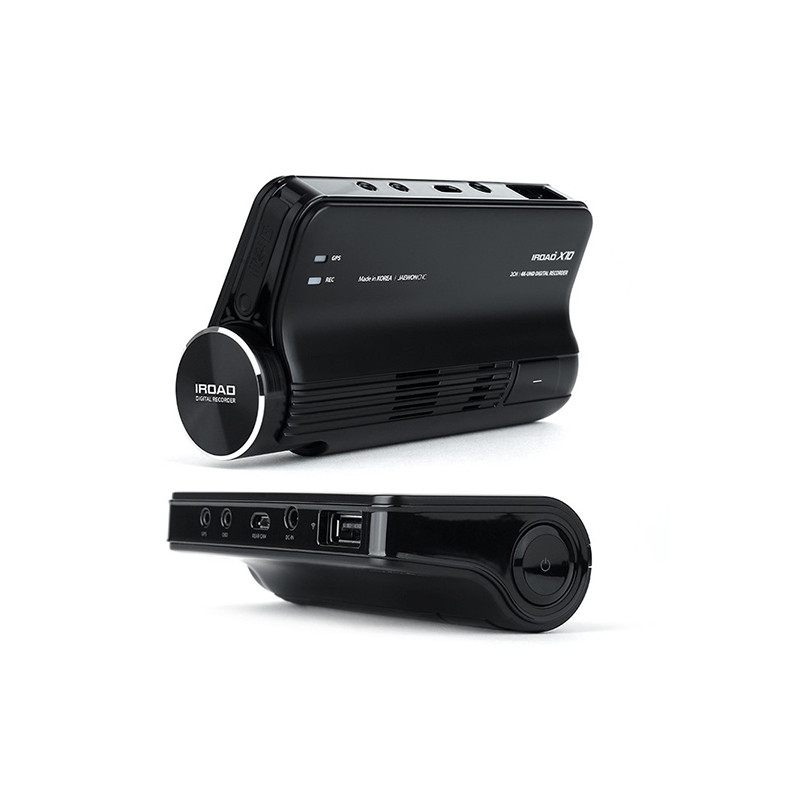 IROAD X10 เครื่องบันทึกการขับขี่ 4K UHD Ultra HD เลนส์คู่ด้านหน้าด้านหลังบันทึกคู่