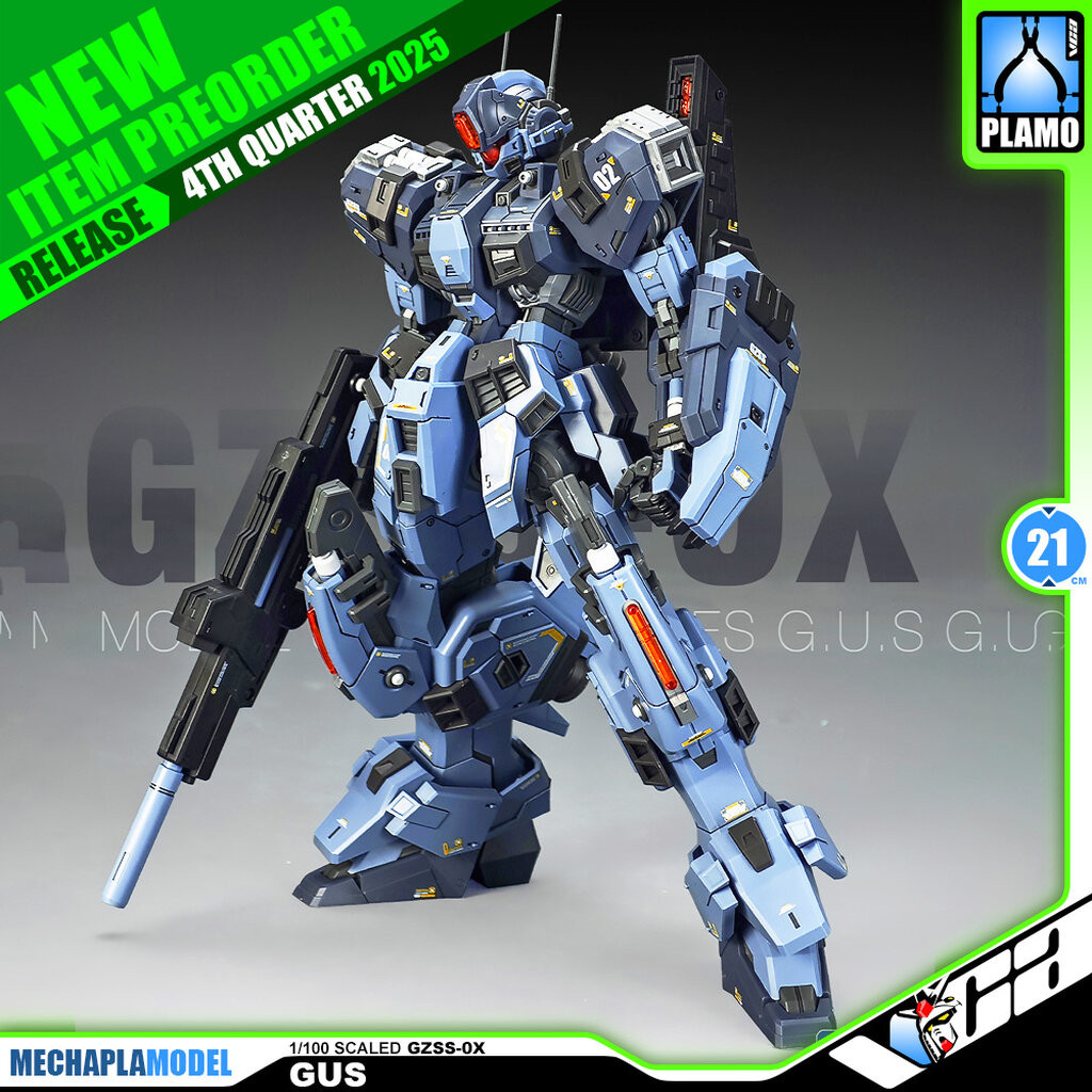 【🟢𝐏𝐑𝐄𝐎𝐑𝐃𝐄𝐑 】 VCA ⭐️ ZZA 1/100 GZSS-OX GZSS-0X GUS GM MASTER GRADE MG ประกอบ หุ่นยนต์ โมเดล กันดั้ม ก