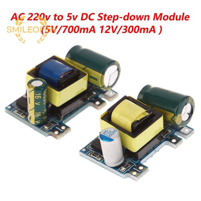 [Smileofen] AC 220v ถึง 5v DC Step-down Module 5V/700mA 12V/300mA Transformer Power Supply Module ให