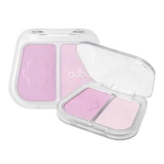 odbo Duo Fuse Blush & Highlight บลัชออน & ไฮไลท์เตอร์ เนื้อละเอียด เนียนนุ่ม (OD1333)