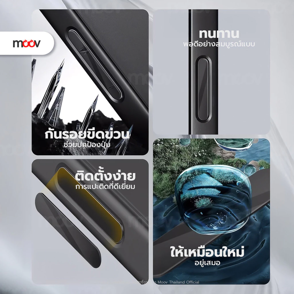 [ส่งไว] Moov BC01 กันรอยปุ่ม For iPhone ไอโฟน 17 Pro Max 16 Pro 16 Plus ถ่ายรูป Camera Control thumbnail 5