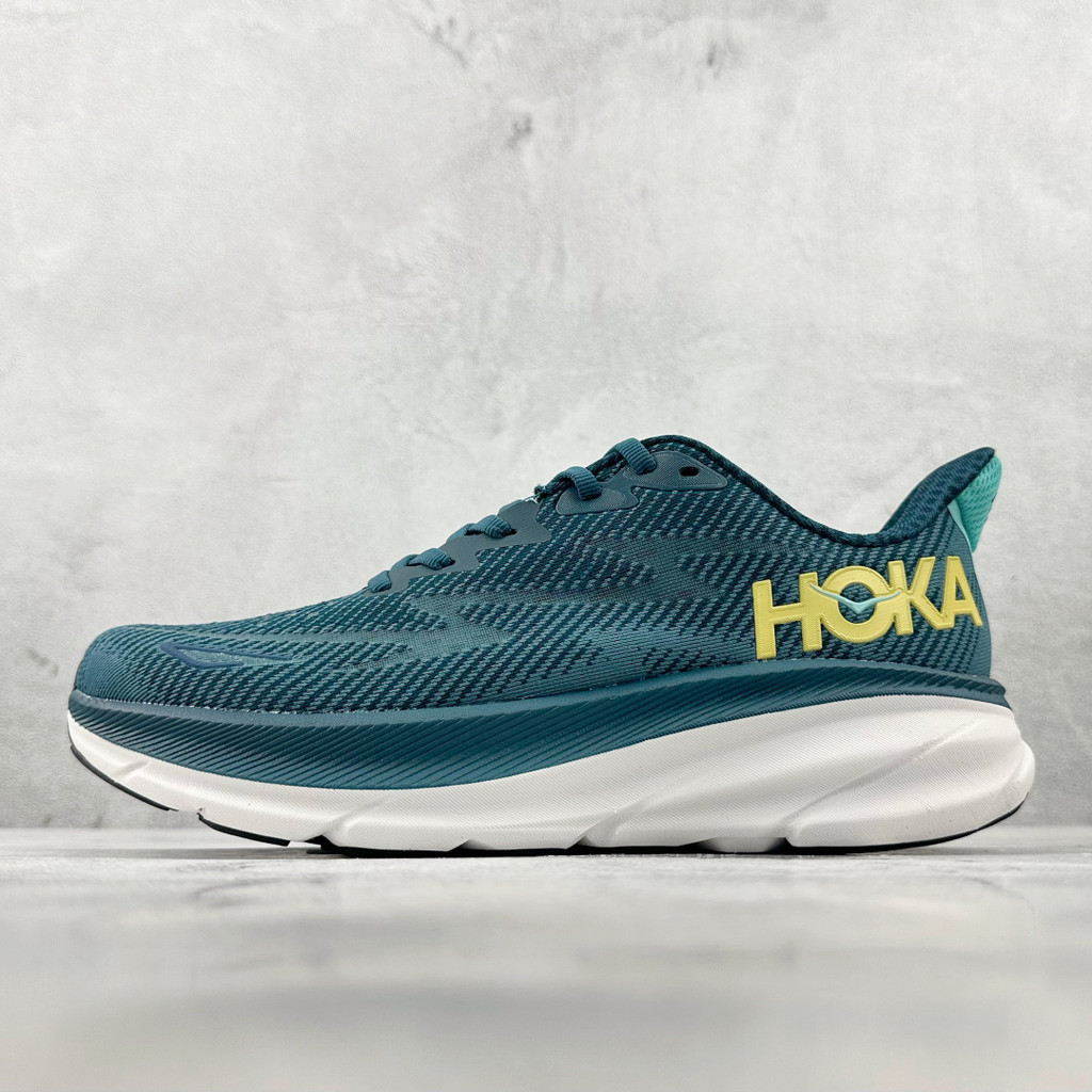 HOKA ONE ONE Clifton 9 รองเท้าวิ่งสําหรับผู้ชายและผู้หญิงระบายอากาศมืออาชีพ VU6P