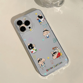 จัดส่งในพื้นที่ เคสโทรศัพท์มือถือ Space Shell For IPhone16 15 14 13 12 11 6 8plus Pro Promax X XSMAX การ์ตูน เด็กน้อย