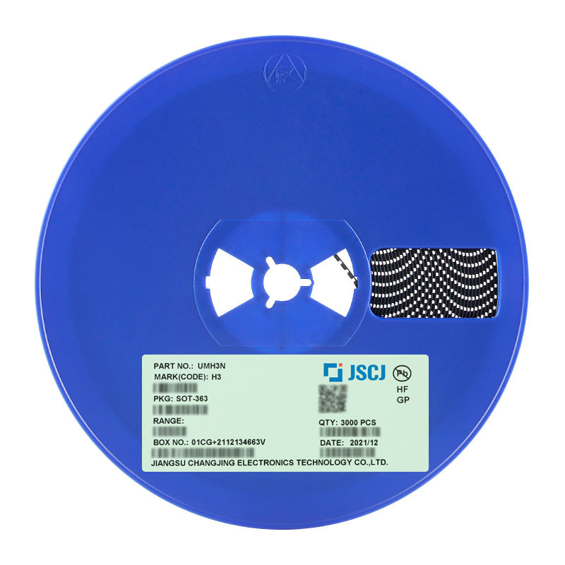 ของแท้ UMH3N H3 SOT-363 50V 100mA Dual NPN ทรานซิสเตอร์ดิจิตอล (5 ชิ้น)