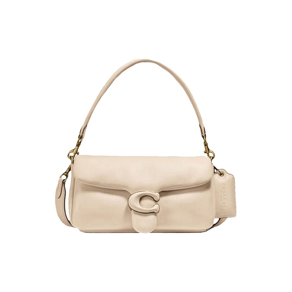 Coach กระเป๋าสะพายข้างสุภาพสตรี สีครีม โมเดล C0772B4IY ดีไซน์เรียบหรู ใช้ได้กับทุกสไตล์การแต่งตัว