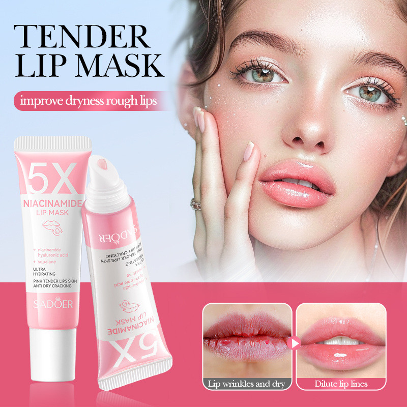All 5 Times Camide Lip Balm SADOER Tender Anti-Drying Hydrating Lipstick 25.9.25