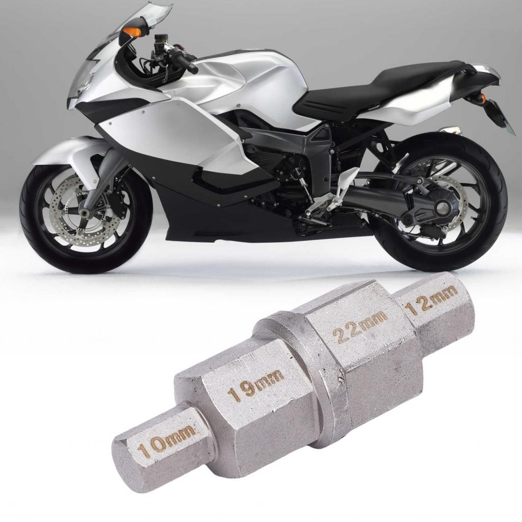 LocalCamera-th motorcycle hex hex tool AH10121922 คาร์บอนเหล็ก 10 12 19 22 มม. อะแดปเตอร์คอมโบสำหรับ