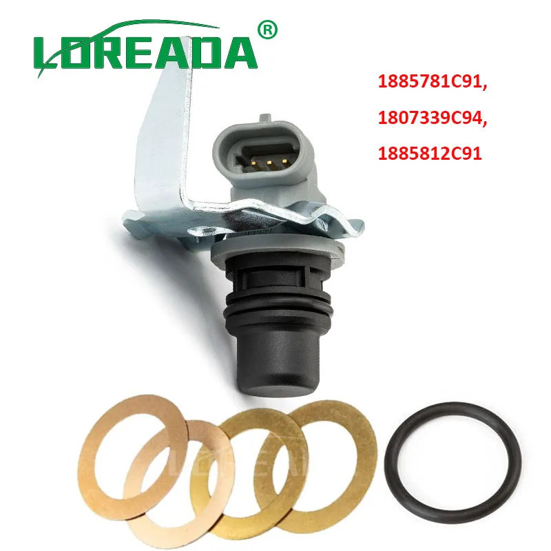 เซ็นเซอร์ตําแหน่งเพลาลูกเบี้ยว 1885781C91 สําหรับ 97-04 Navistar International Duty รถบรรทุก DT466E 