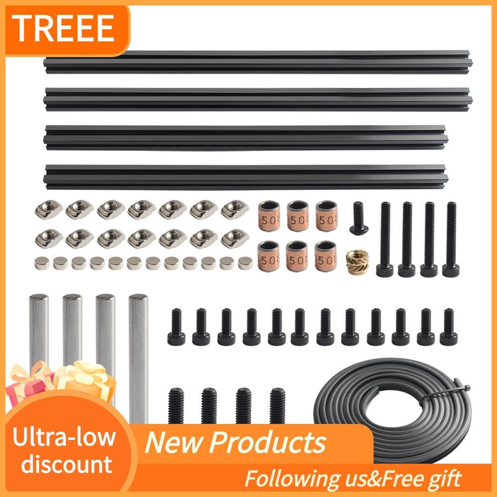 treee clicky clack fridges ประตู 3d เครื่องพิมพ์ชิ้นส่วนอุปกรณ์เสริมที่เข้ากันได้กับ 350 มม. Voro 2.