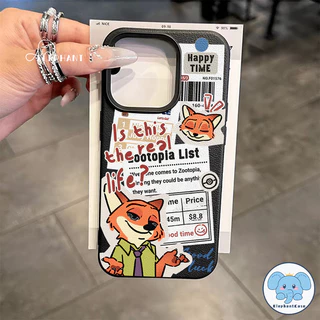 เคสไอโฟน 16 7Plus สำหรับIPhone 15 13 16 11 XR 12 14Pro Max 7 15 8 14 16 Plus XS X Max ลัคกี้ซูเปอร์โตนิคจูดี้เคสหนัง