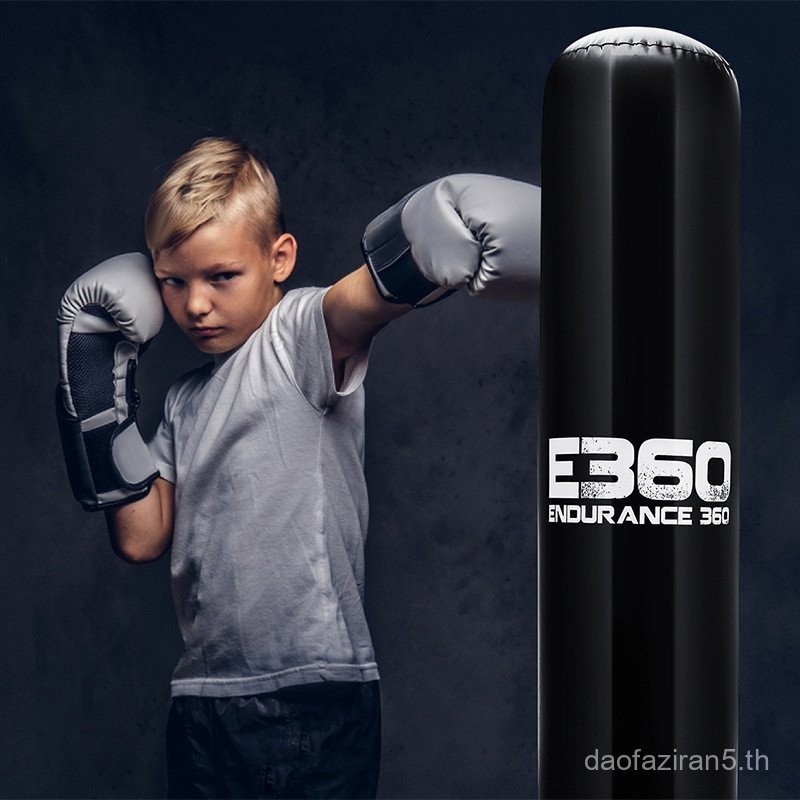 คลังสินค้าพร้อม pvc หนาเด็ก Inflatable Tumbler คอลัมน์มวยผู้ใหญ่ฟิตเนส Vent คอลัมน์ Sandbag Tumbler