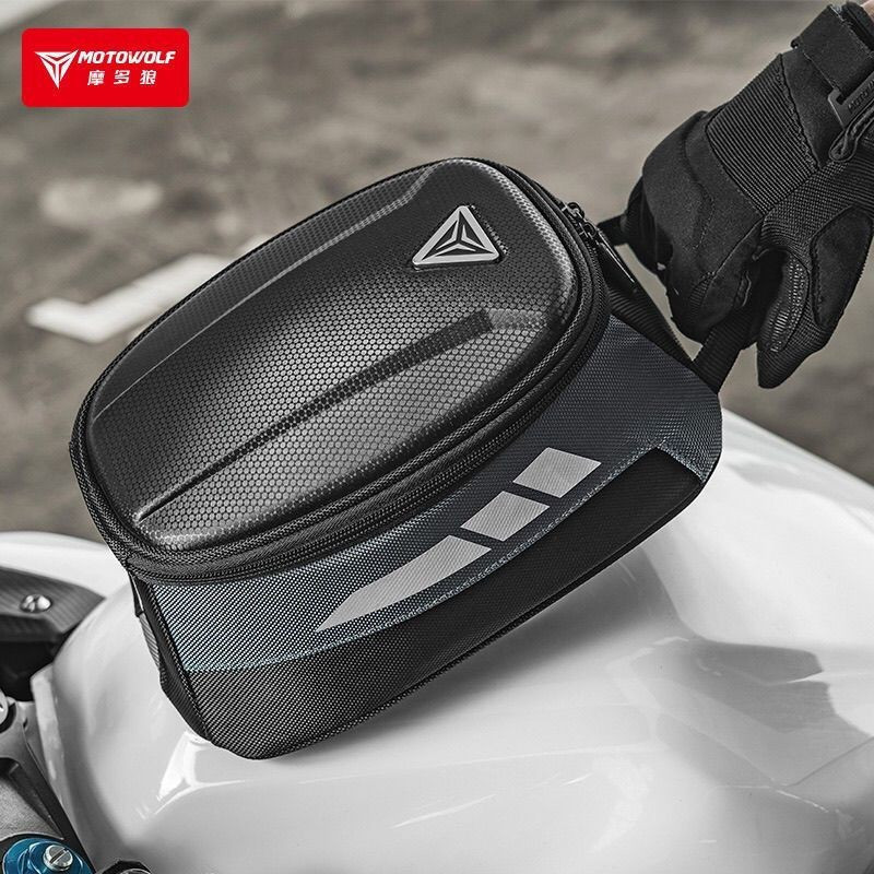 Modo Wolf Motorcycle Fuel Tank Bag Rider Riding Waterproof Wear-Resistant Vacuum Bag Motorcycle Larg