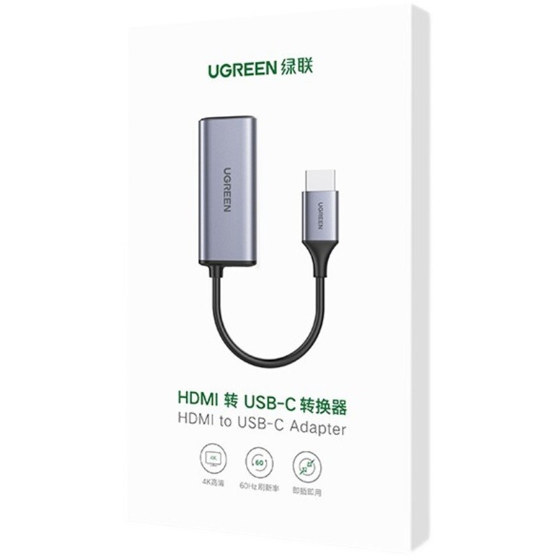Green Link CM323 ตัวแปลง HDMI to Type-C 4K 60Hz 3D HD อะแดปเตอร์วิดีโอ 70693