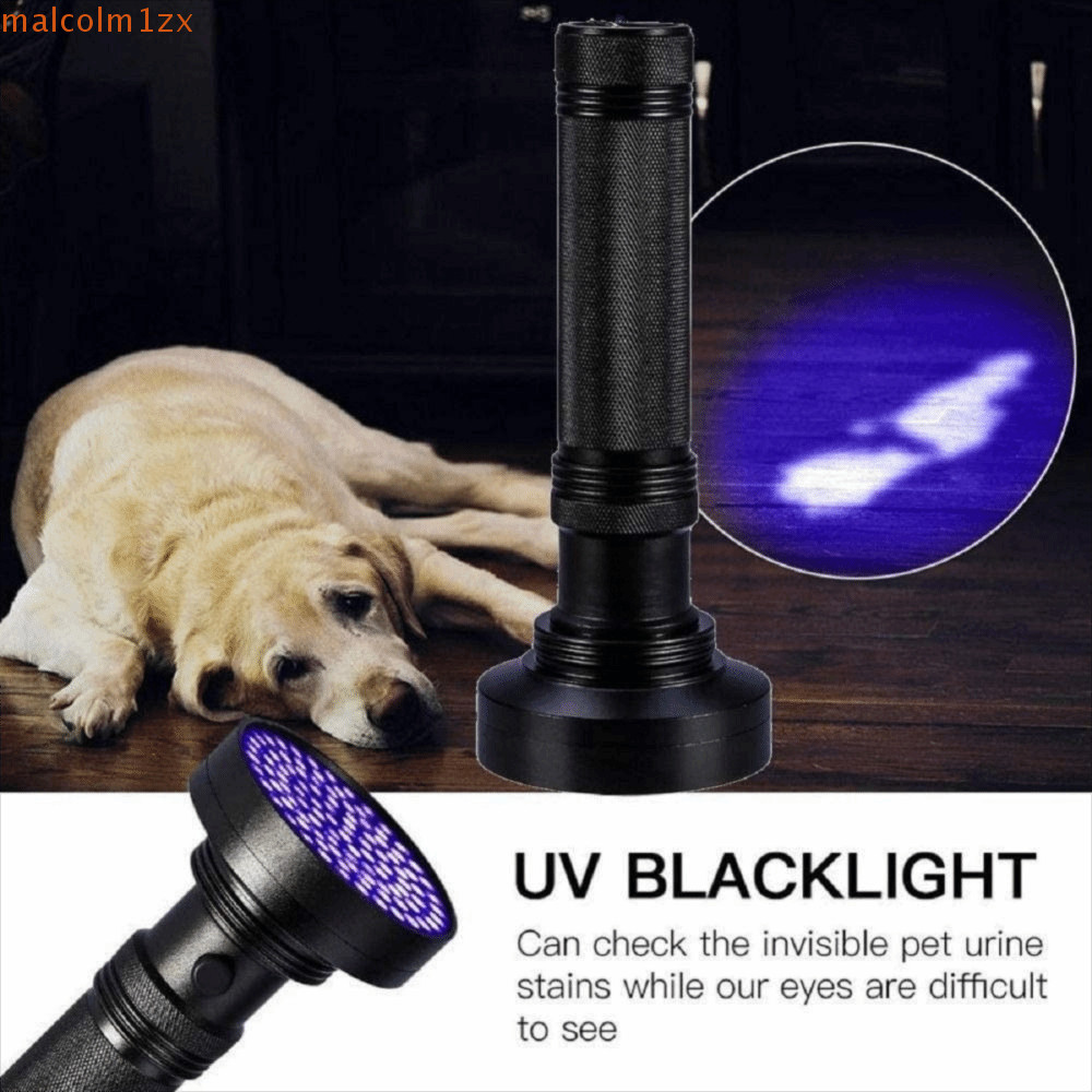MALCOLM1ZX ไฟฉาย UV แบบพกพา, UV 395NM