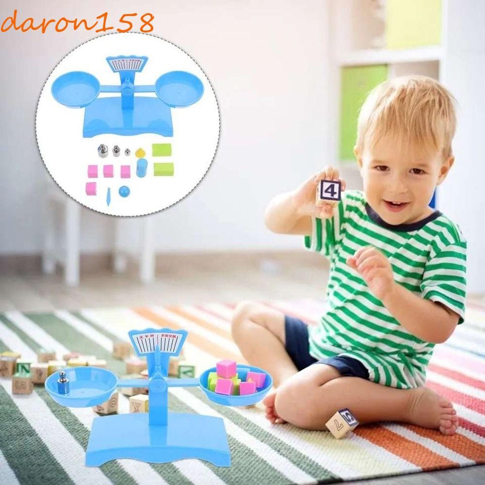 DARON Balance Scales Toy, Weight Balance Perception Toy