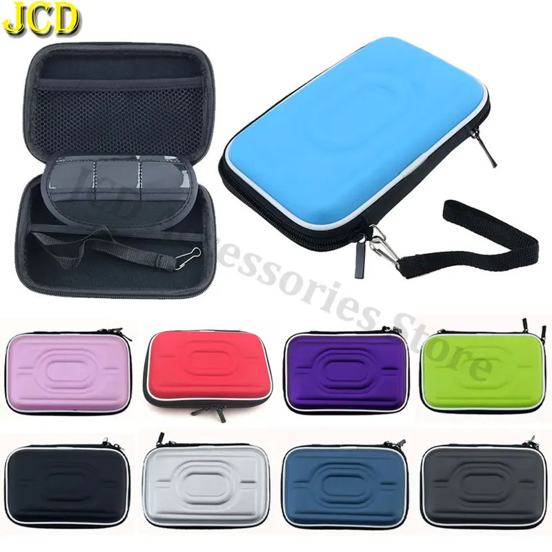 JCD EVA Hard Case กระเป๋าเก็บสําหรับ 3DS NDS Lite NDSL NDSI GB GBA GBC คอนโซลแบบพกพาฝาครอบป้องกัน