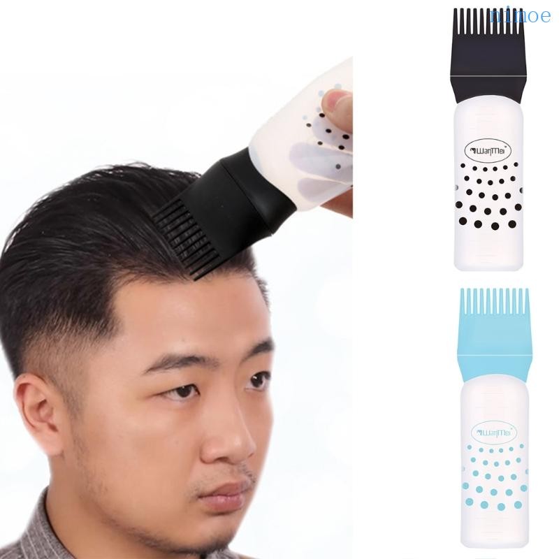 Nio Stylish Empty Shampoo Applicator Bottle Hair Care ที่ดีสําหรับการทําความสะอาดและย้อมผมแบบแห้งง่า