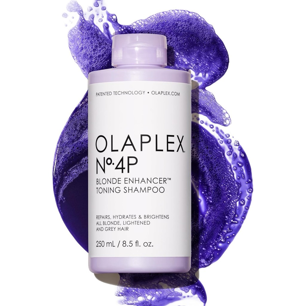 OLAPLEX No. 4P Blonde Enhancer Toning Shampoo 250 ml (แพ็ค 1 ชิ้น)